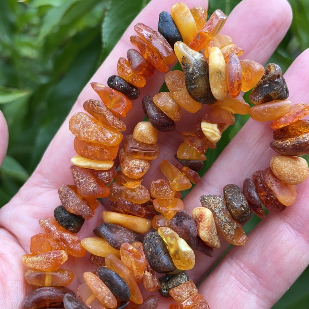 Vintage Baltic amber necklace